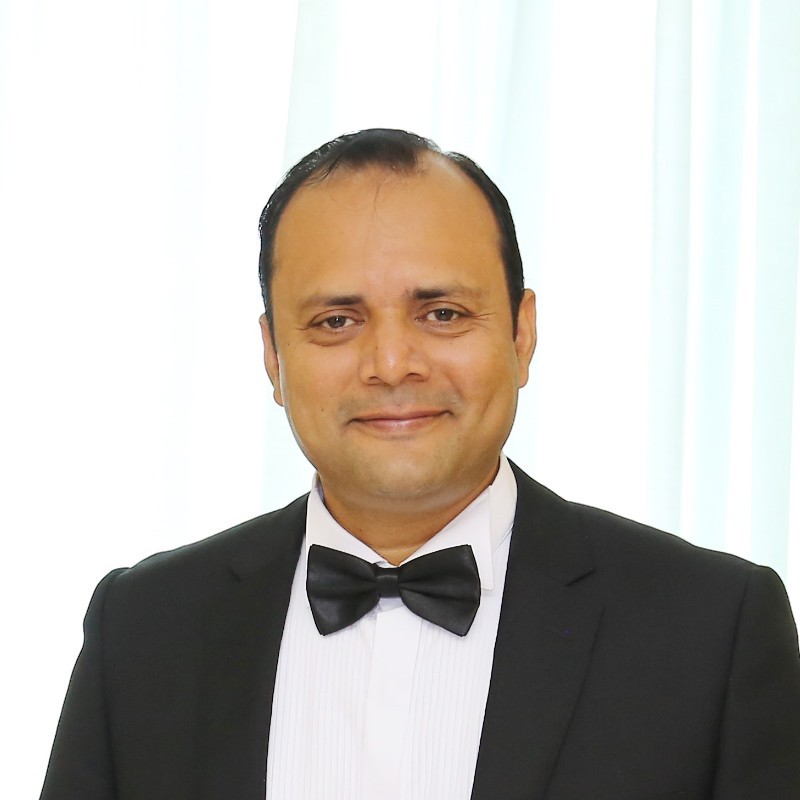 Portrait of Labanyendu Mishra, faculty at First Bridge Business School