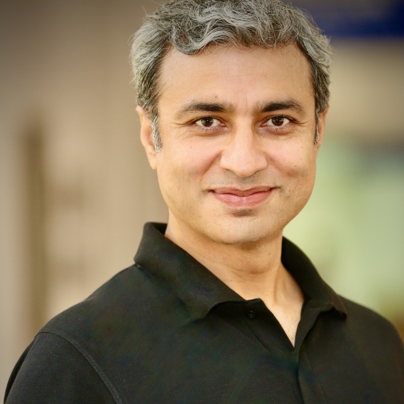 Portrait of Sandeep Bhushan, faculty at First Bridge Business School